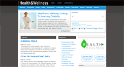 Desktop Screenshot of healthwellnessdigest.com